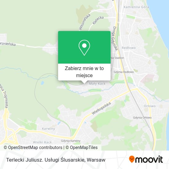 Mapa Terlecki Juliusz. Usługi Ślusarskie