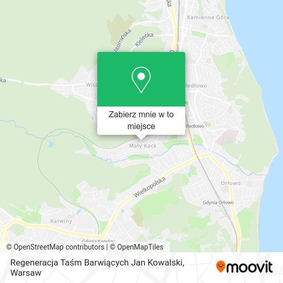 Mapa Regeneracja Taśm Barwiących Jan Kowalski