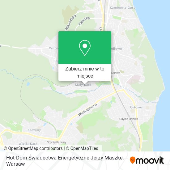 Mapa Hot-Dom Świadectwa Energetyczne Jerzy Maszke