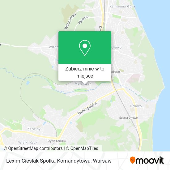 Mapa Lexim Cieslak Spolka Komandytowa