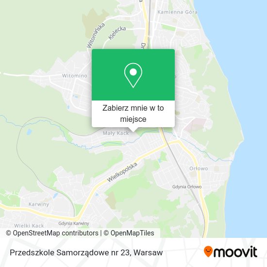 Mapa Przedszkole Samorządowe nr 23