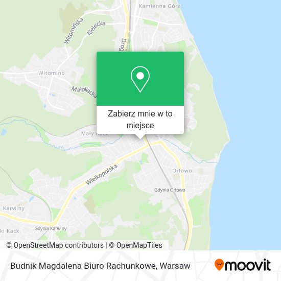 Mapa Budnik Magdalena Biuro Rachunkowe