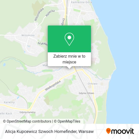 Mapa Alicja Kupcewicz Szwoch Homefinder