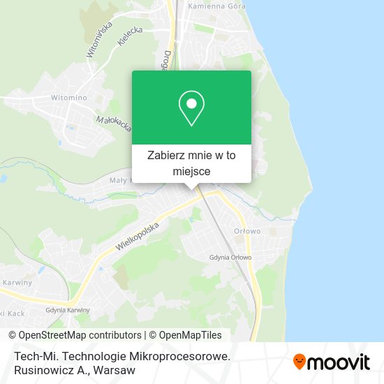 Mapa Tech-Mi. Technologie Mikroprocesorowe. Rusinowicz A.