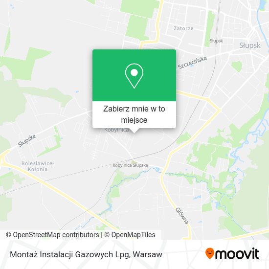 Mapa Montaż Instalacji Gazowych Lpg