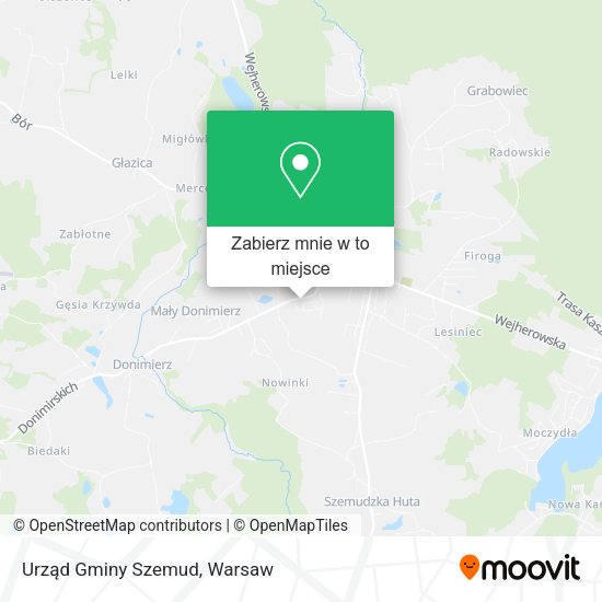 Mapa Urząd Gminy Szemud