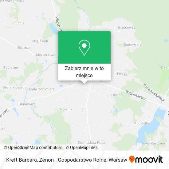 Mapa Kreft Barbara, Zenon - Gospodarstwo Rolne