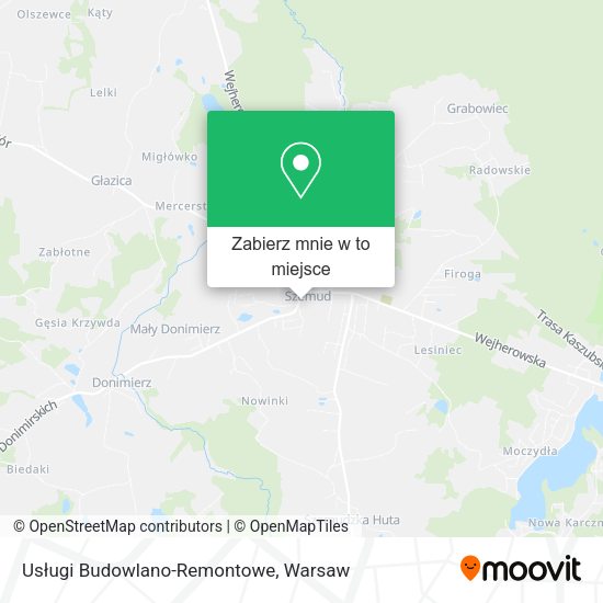 Mapa Usługi Budowlano-Remontowe