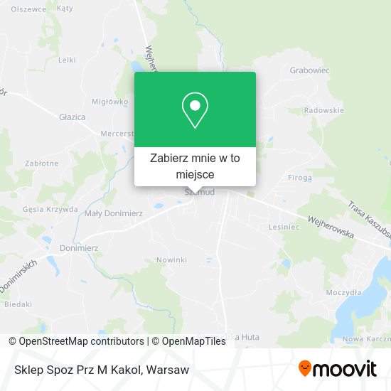 Mapa Sklep Spoz Prz M Kakol