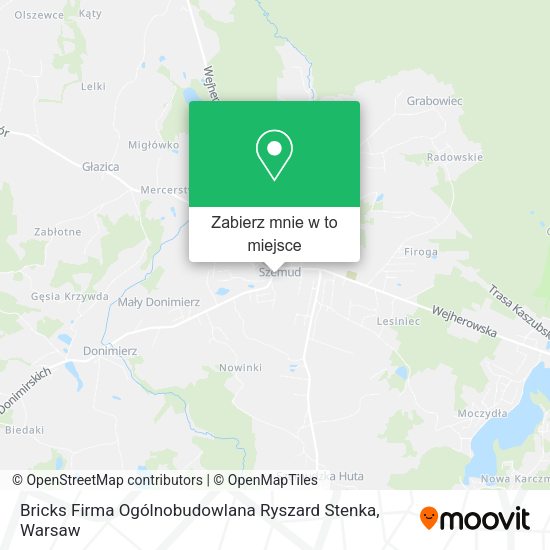 Mapa Bricks Firma Ogólnobudowlana Ryszard Stenka