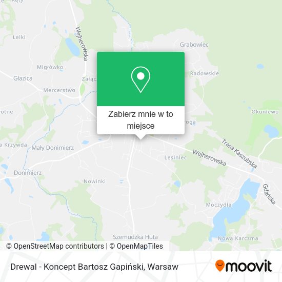 Mapa Drewal - Koncept Bartosz Gapiński