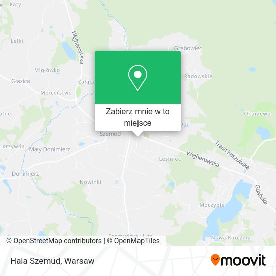 Mapa Hala Szemud