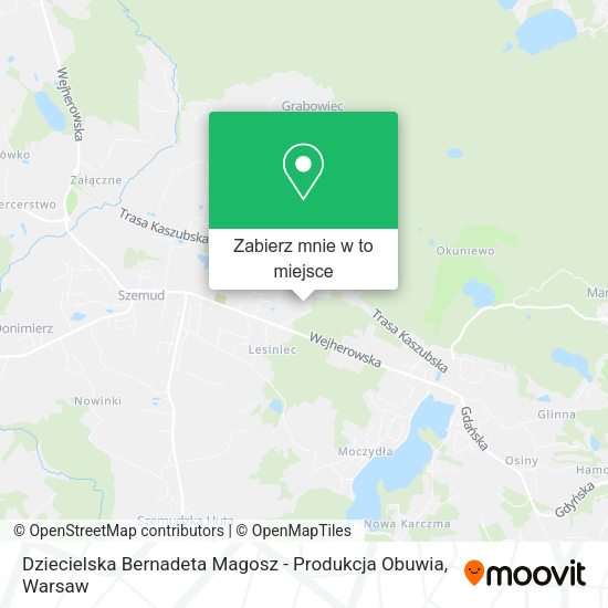 Mapa Dziecielska Bernadeta Magosz - Produkcja Obuwia