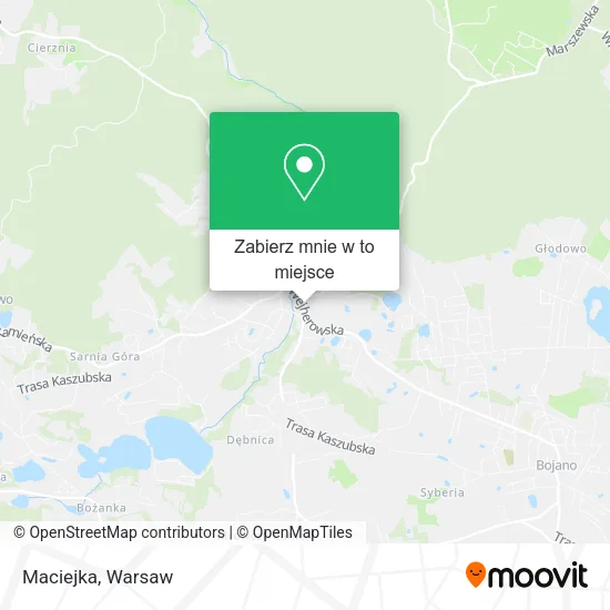 Mapa Maciejka