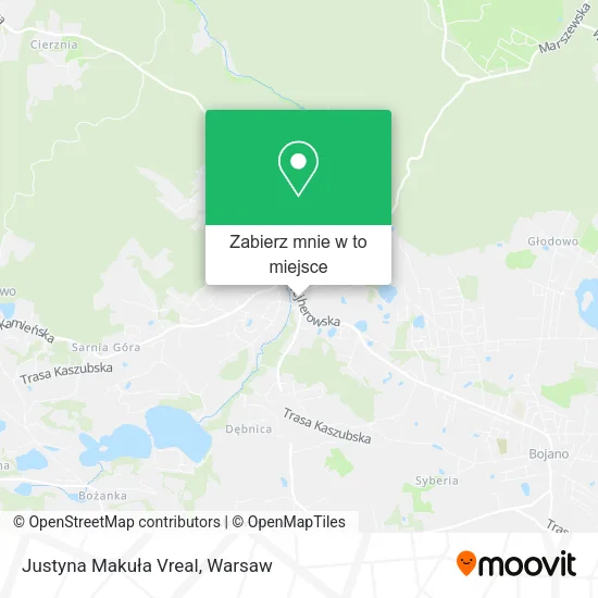 Mapa Justyna Makuła Vreal