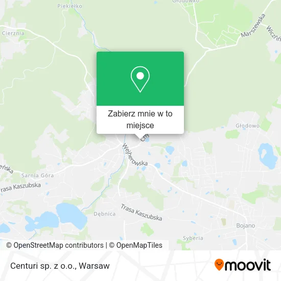 Mapa Centuri sp. z o.o.
