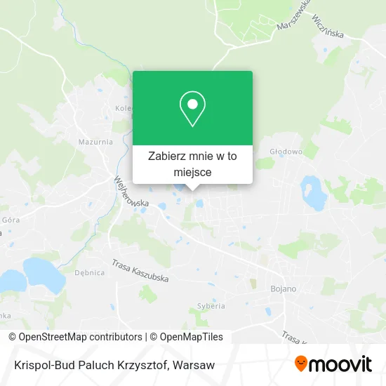 Mapa Krispol-Bud Paluch Krzysztof