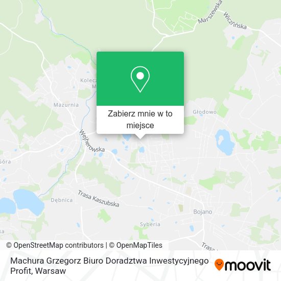 Mapa Machura Grzegorz Biuro Doradztwa Inwestycyjnego Profit