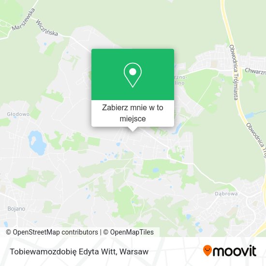 Mapa Tobiewamozdobię Edyta Witt