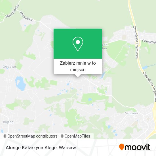 Mapa Alonge Katarzyna Alege