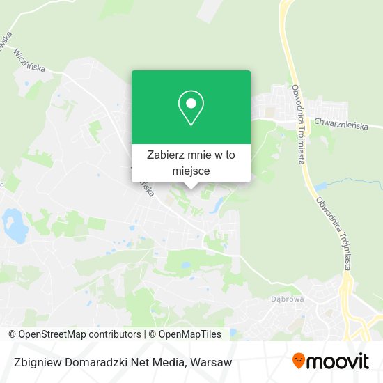 Mapa Zbigniew Domaradzki Net Media