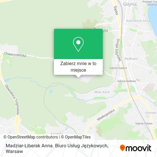 Mapa Madziar-Liberak Anna. Biuro Usług Językowych