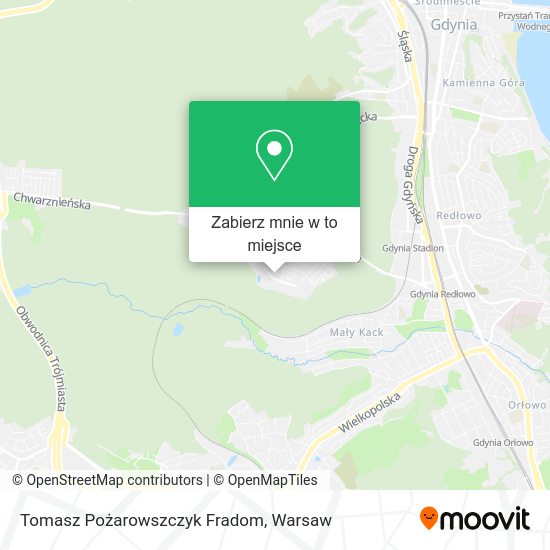 Mapa Tomasz Pożarowszczyk Fradom