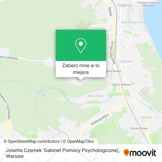 Mapa Jolanta Czernek 'Gabinet Pomocy Psychologicznej'