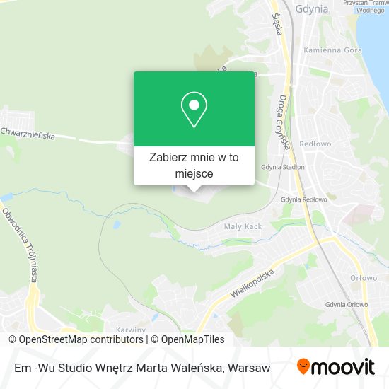 Mapa Em -Wu Studio Wnętrz Marta Waleńska