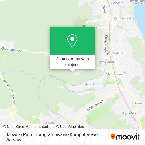 Mapa Bzowski Piotr. Oprogramowanie Komputerowe