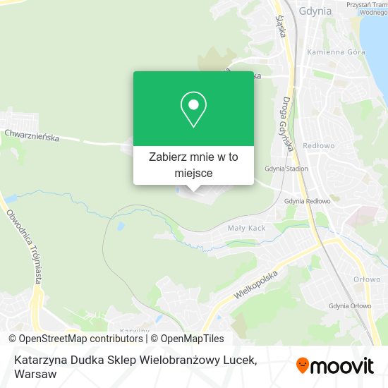 Mapa Katarzyna Dudka Sklep Wielobranżowy Lucek