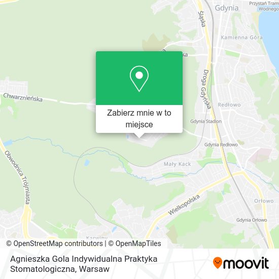 Mapa Agnieszka Gola Indywidualna Praktyka Stomatologiczna