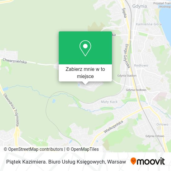 Mapa Piątek Kazimiera. Biuro Usług Księgowych