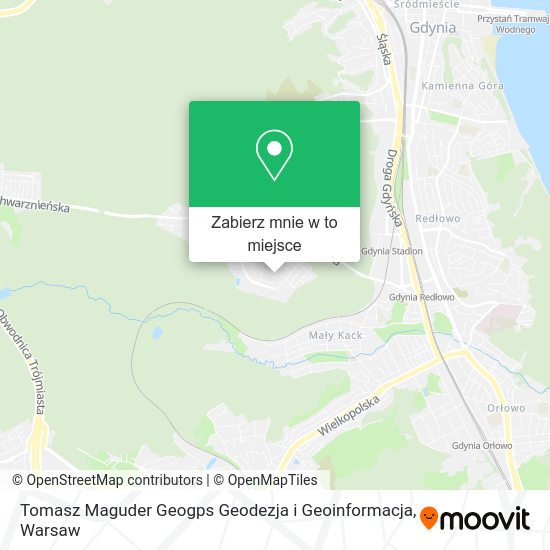 Mapa Tomasz Maguder Geogps Geodezja i Geoinformacja