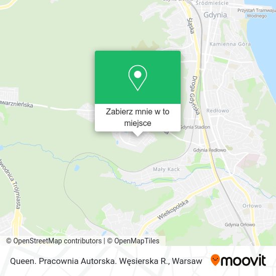 Mapa Queen. Pracownia Autorska. Węsierska R.