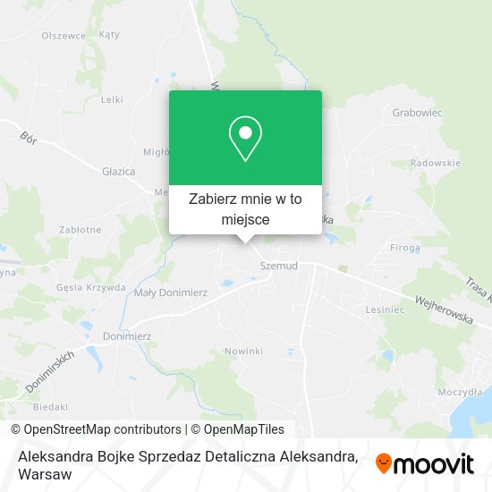 Mapa Aleksandra Bojke Sprzedaz Detaliczna Aleksandra