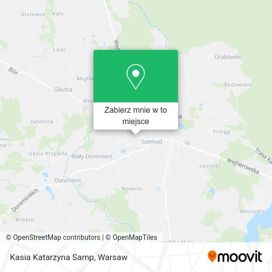 Mapa Kasia Katarzyna Samp