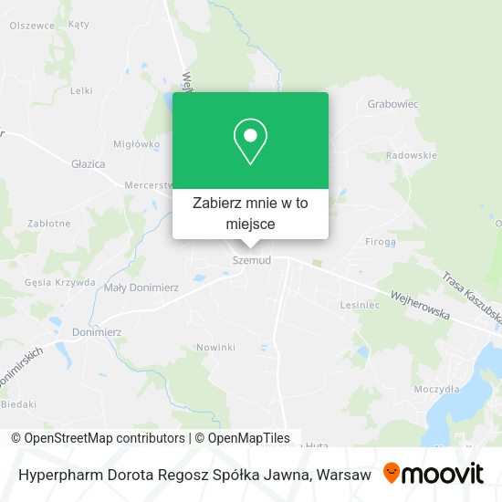 Mapa Hyperpharm Dorota Regosz Spółka Jawna