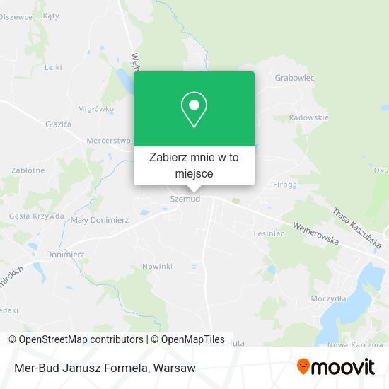 Mapa Mer-Bud Janusz Formela