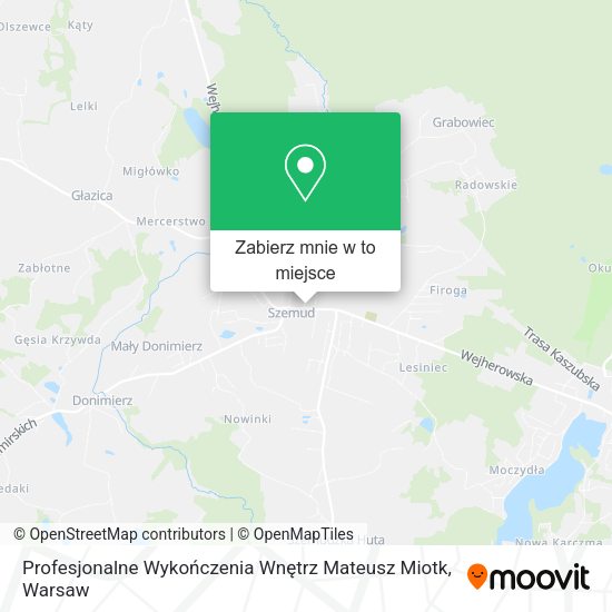 Mapa Profesjonalne Wykończenia Wnętrz Mateusz Miotk