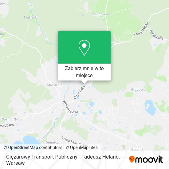 Mapa Ciężarowy Transport Publiczny - Tadeusz Heland