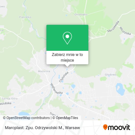 Mapa Marcplast. Zpu. Odrzywolski M.