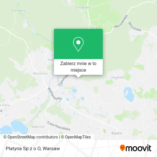 Mapa Platyna Sp z o O