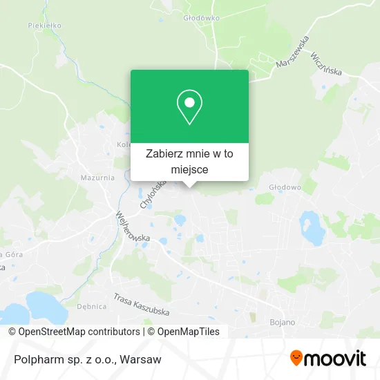 Mapa Polpharm sp. z o.o.