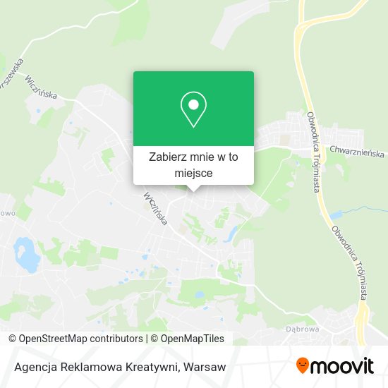 Mapa Agencja Reklamowa Kreatywni