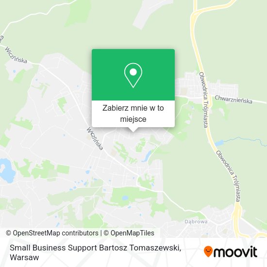 Mapa Small Business Support Bartosz Tomaszewski