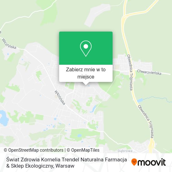 Mapa Świat Zdrowia Kornelia Trendel Naturalna Farmacja & Sklep Ekologiczny