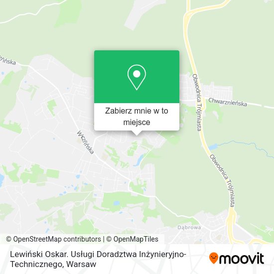 Mapa Lewiński Oskar. Usługi Doradztwa Inżynieryjno-Technicznego