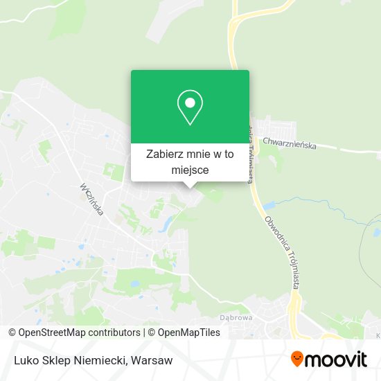 Mapa Luko Sklep Niemiecki