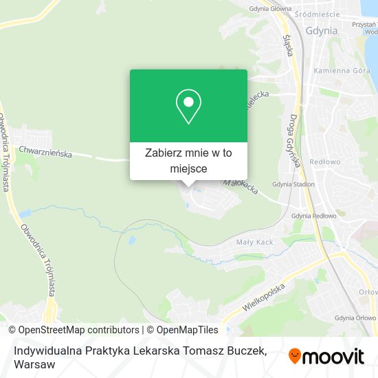 Mapa Indywidualna Praktyka Lekarska Tomasz Buczek